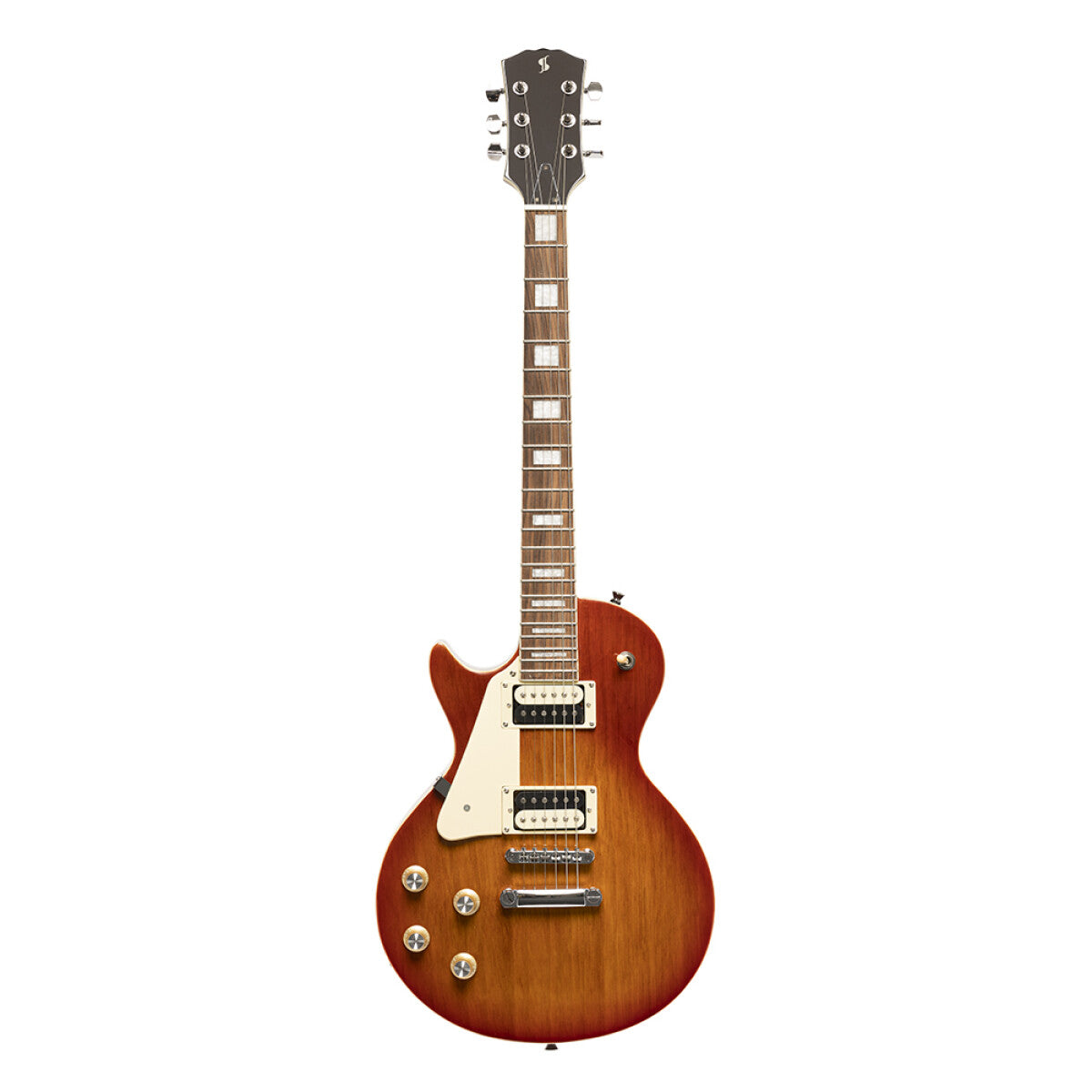Stagg SEL-STD VSB LH elektrische gitaar linkshandig Violin Sunburst