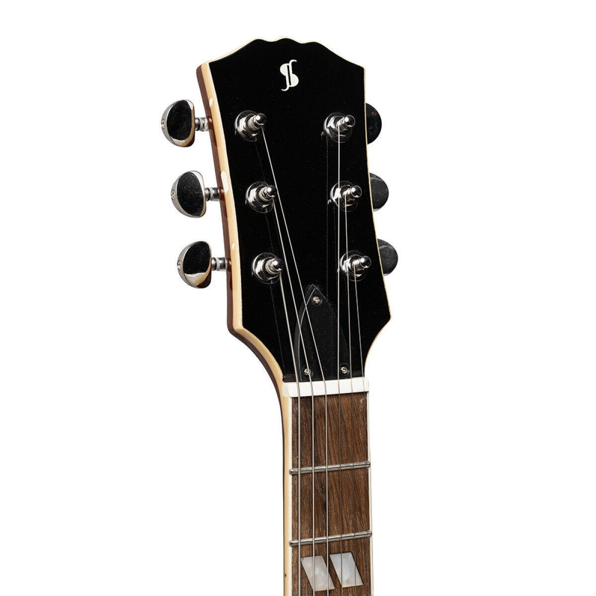 Stagg SEL-DLX DC BST elektrische gitaar Dark Cherry Burst