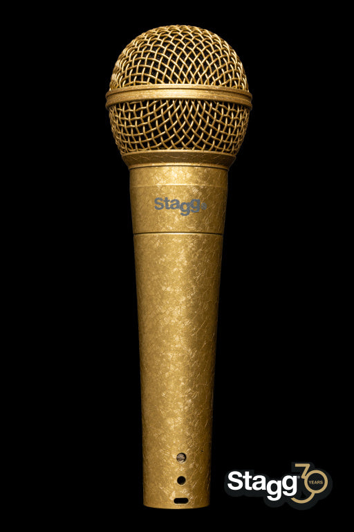 Stagg SDM50 GD dynamische microfoon gouden editie