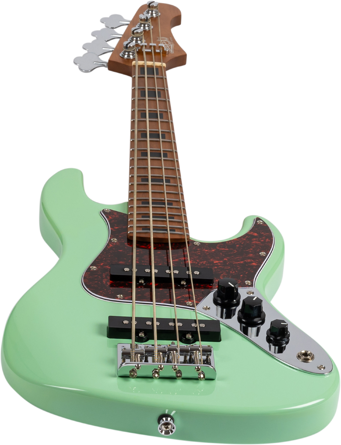 JET Guitars JB-300 SFG – elektrische basgitaar – Reisbas, SF Groen
