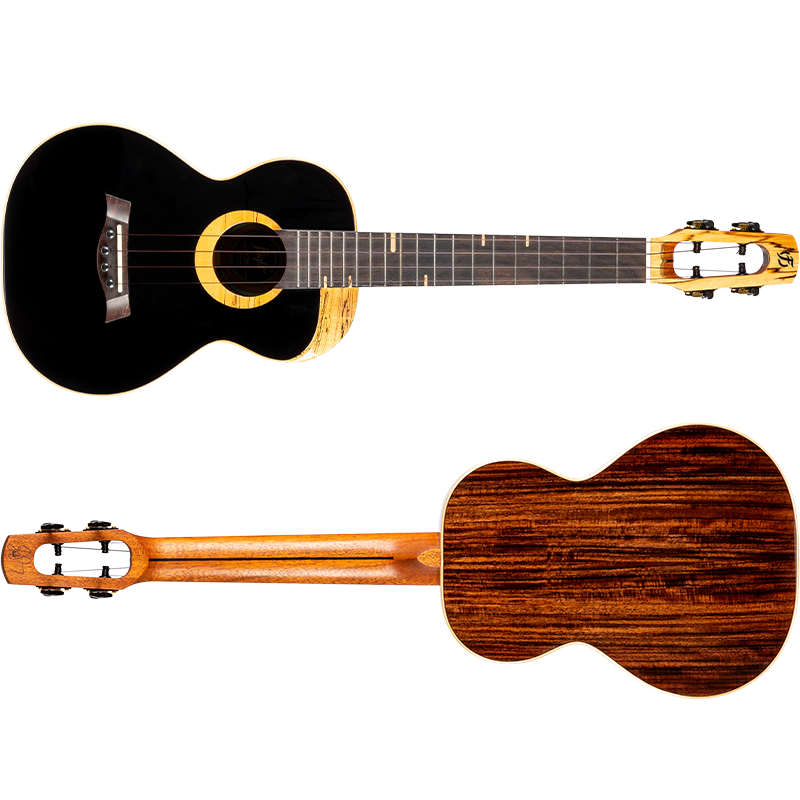 Flight 4SB SAMMY TURTON Sign. Solid Spruce&Rosewood Tenor Uke – tenorukelele