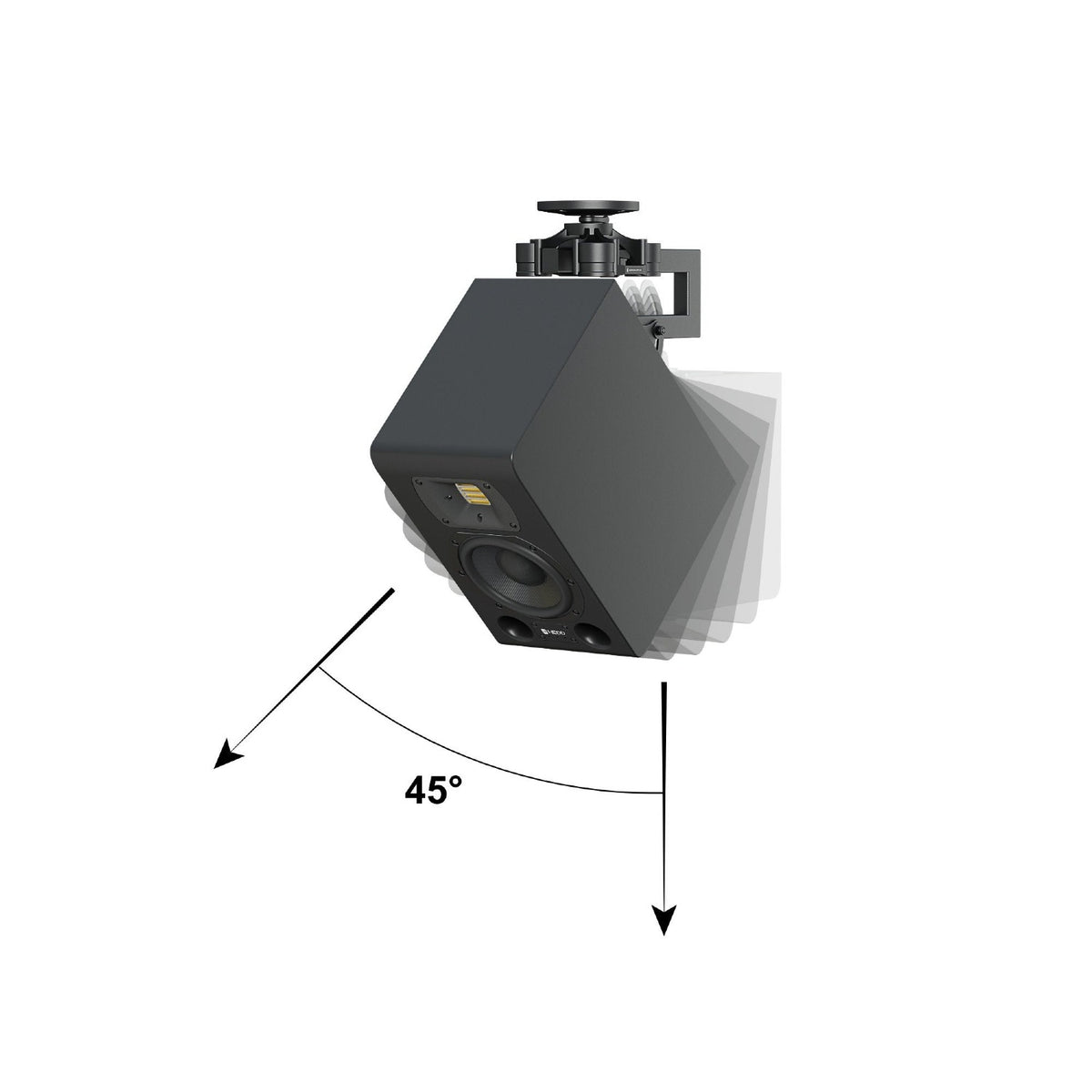 HEDD M05 V120 Bracket Down-Firing Bundel – monitorbeugel