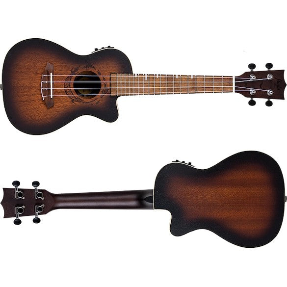 Flight DUC 380 CEQ AMBER – elektro-akoestische concertukelele