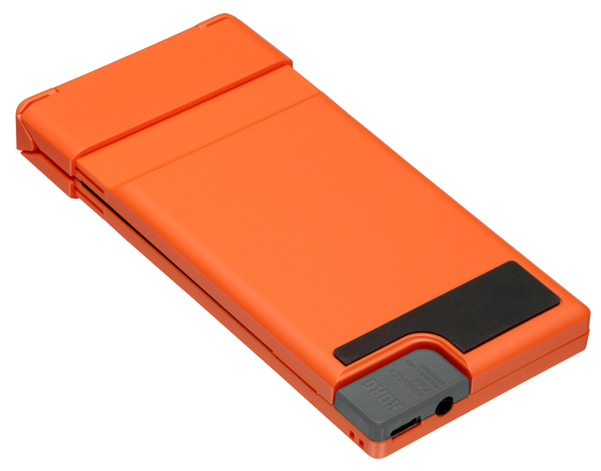 Korg USB-controller, nanoKEY Fold, 25 toetsen, Inklapbaar, Lava Orange, Ltd.