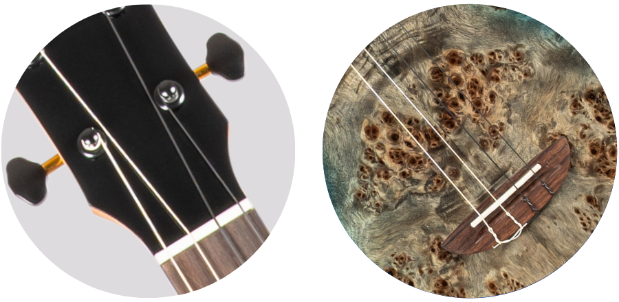 Flight Aviator Galaxy Baritone BL CE – baritonukelele