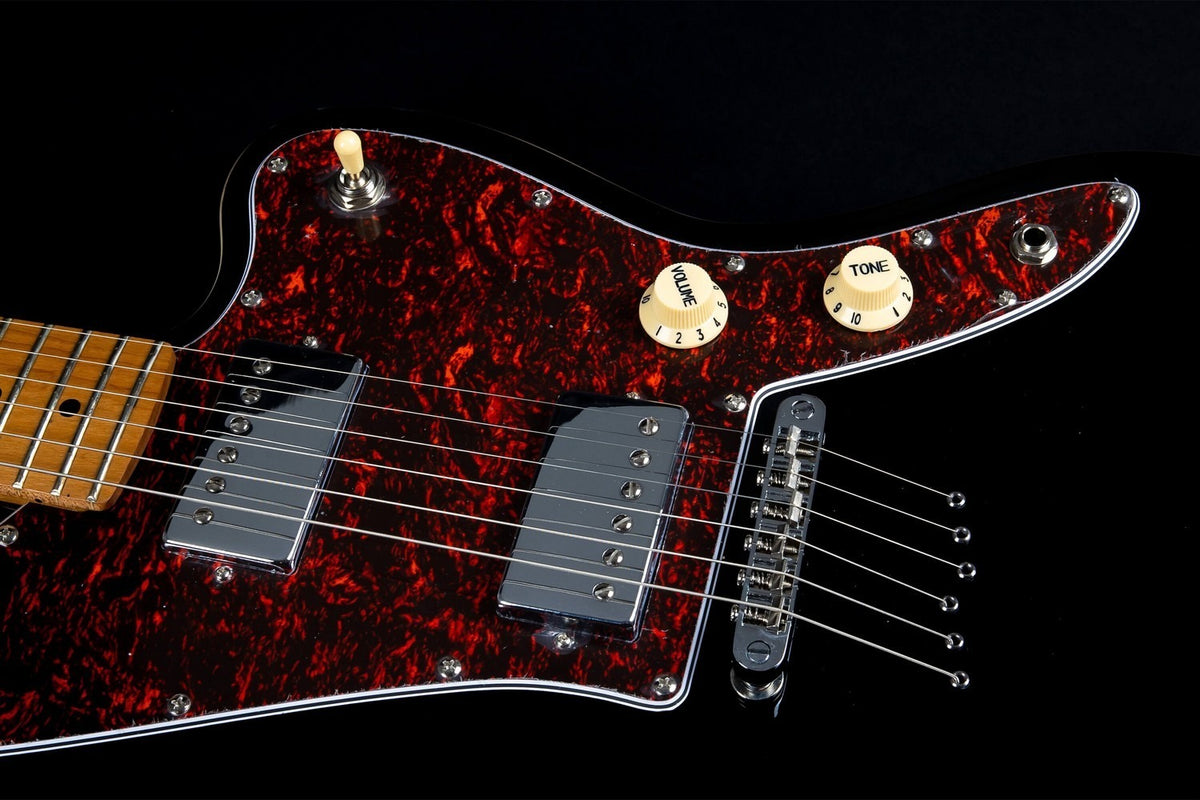 JET Guitars JJ-350 BK – elektrische gitaar – J-stijl HH Zwart