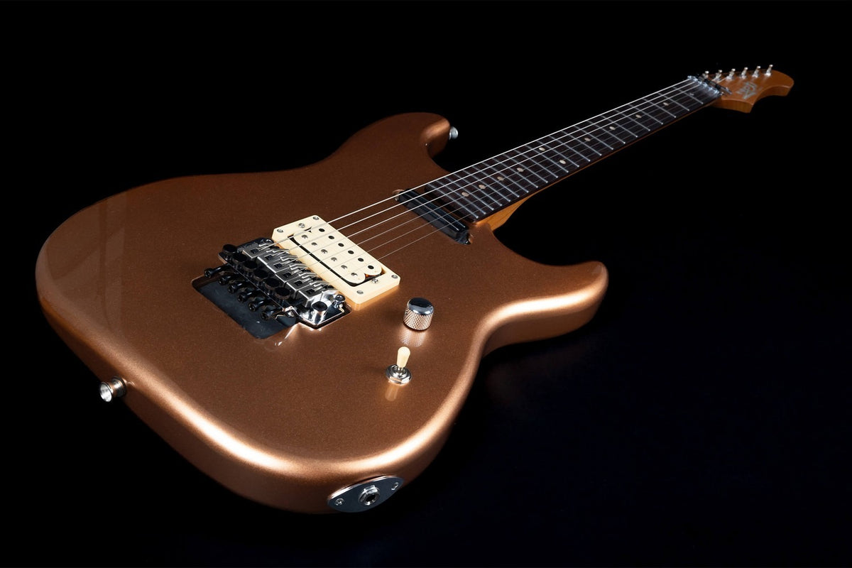 JET Guitars JS-700 CPR HS – elektrische gitaar – S-stijl Koper