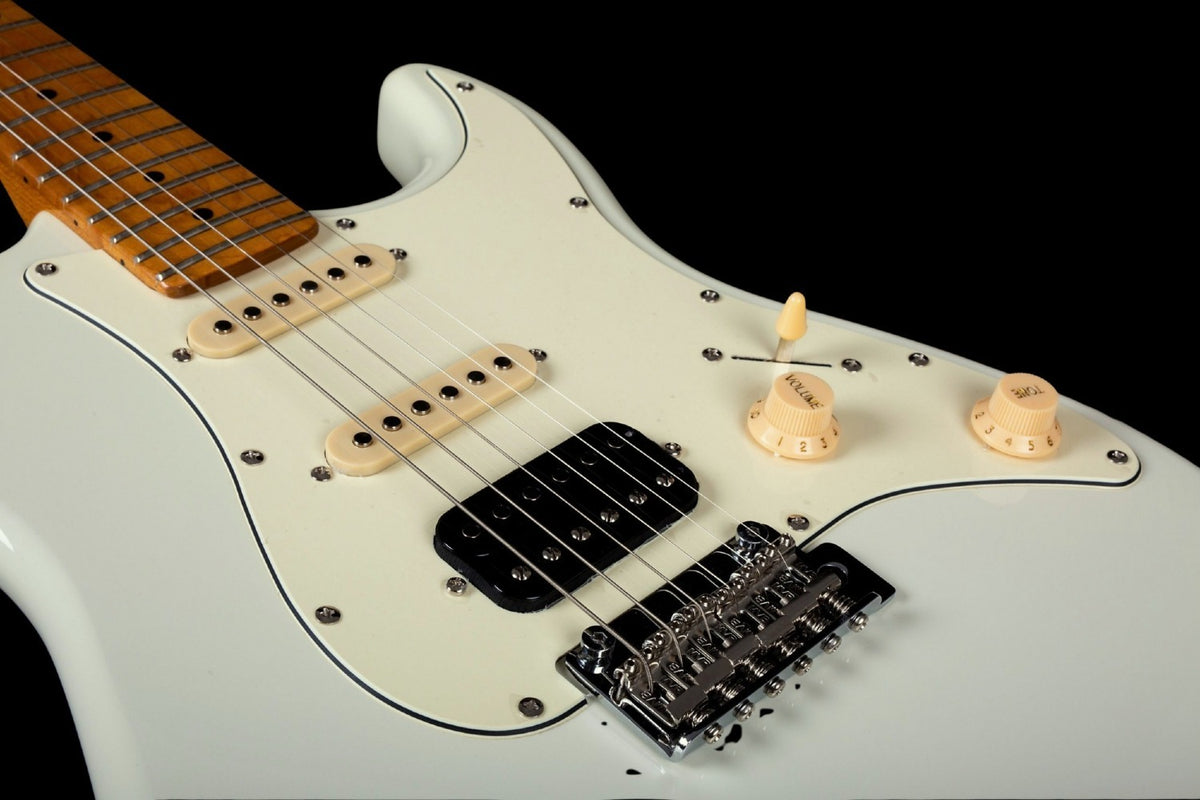 JET Guitars JS 400 OW – elektrische gitaar – S-stijl HSS Wit