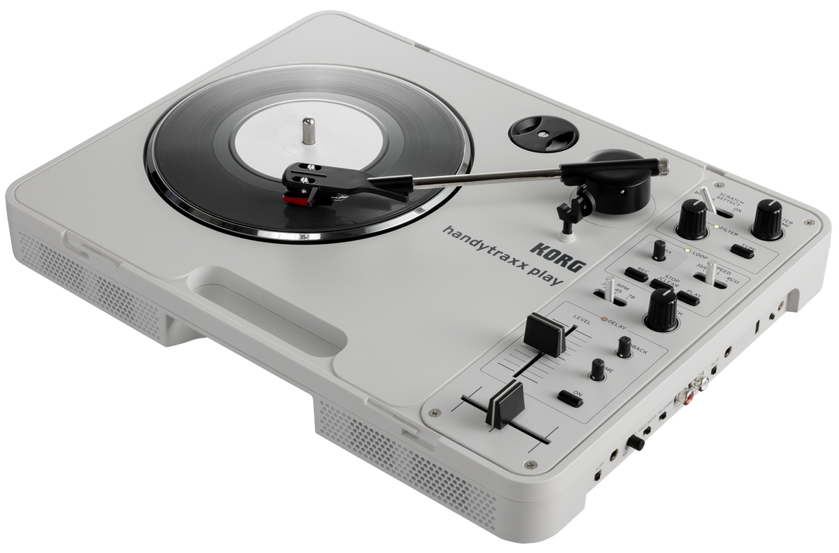 Korg Platenspeler ,handytraxx play, Luidspreker,Looper,Effekte, Batterij werking