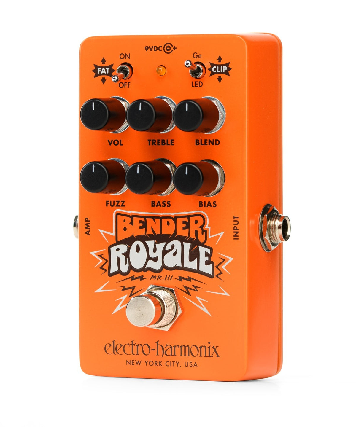 Electro-Harmonix BENDER ROYALE ORANGE – fuzzpedaal