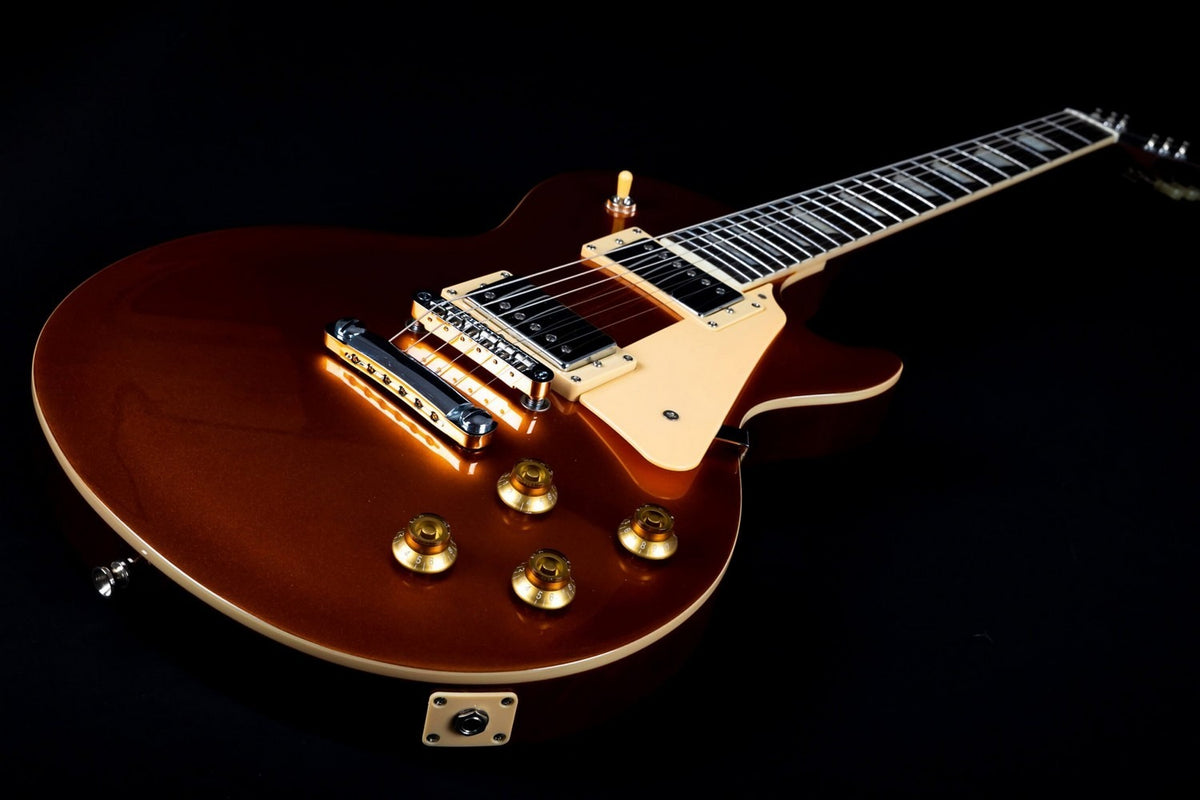 JET Guitars JL-500 GD – elektrische gitaar – L-stijl HH Goldtop palissander toets
