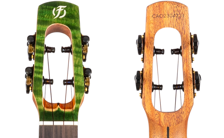Flight COMET TENOR EQ-A GREEN – elektro-akoestische tenorukelele