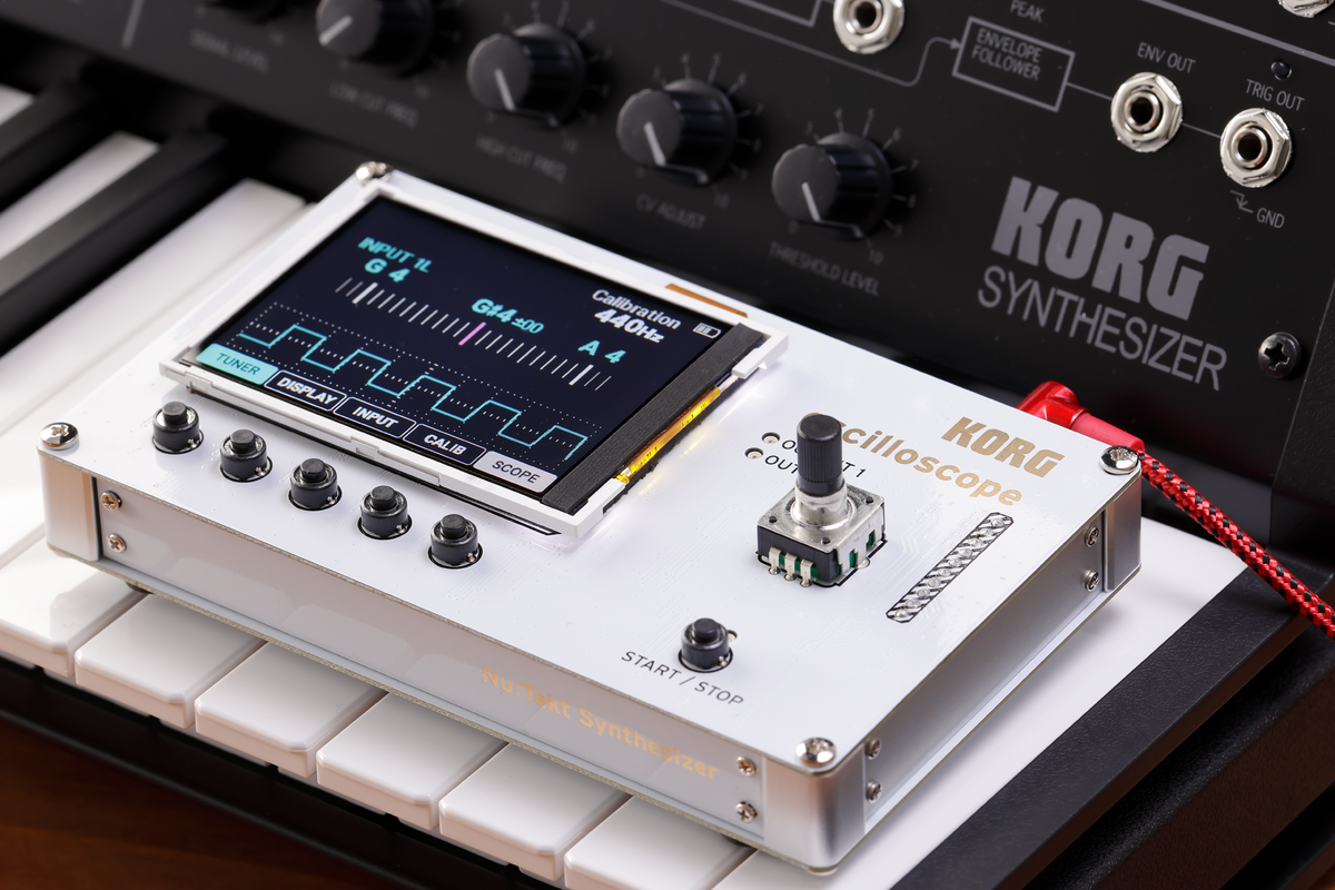 Korg Oszilloskop, NTS-2, Selbstbau, Nu:Tekt