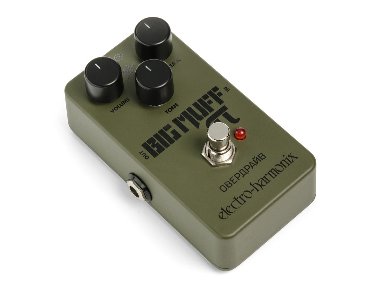 Electro-Harmonix GREEN RUSSIAN BIG MUFF PI – effectpedaal