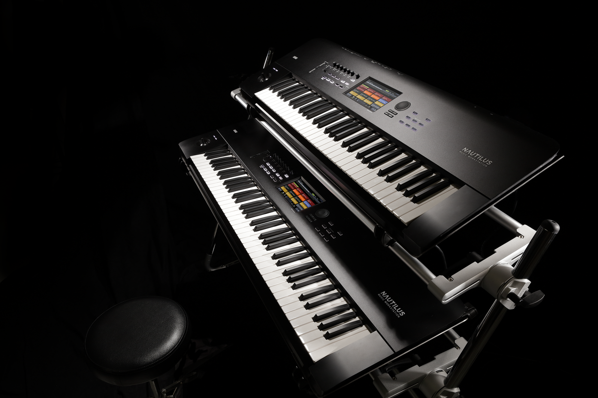 Korg Synthesizer, digitaal, NAUTILUS, 88 toetsen, RH3, 9 Sound-Engines