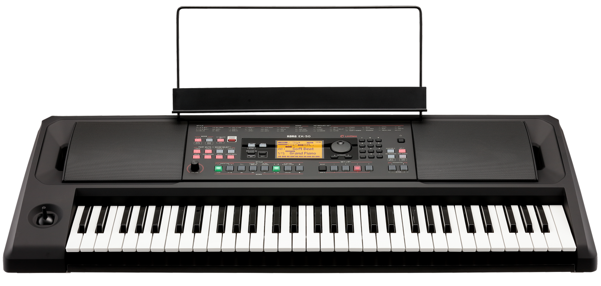 Korg Keyboard, Arranger EK-50L, 61 toetsen, limitless