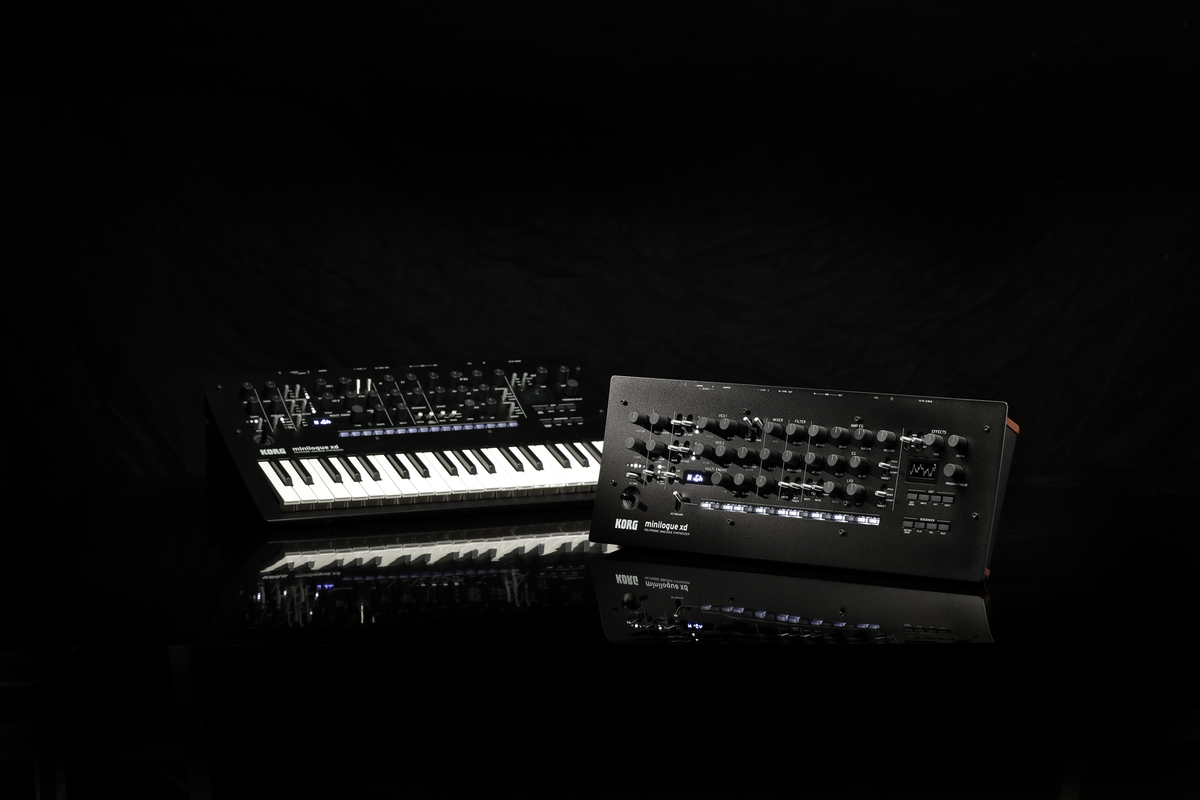 Korg Synthesizer, analoog, minilogue xd MODULE, 4-stemmig, Multi-Engine, DFX