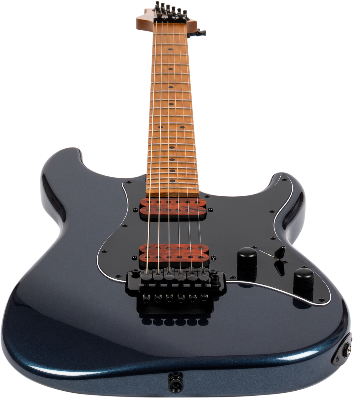 JET Guitars JS-800 DBW HH – elektrische gitaar – S-stijl HH Diep blauw