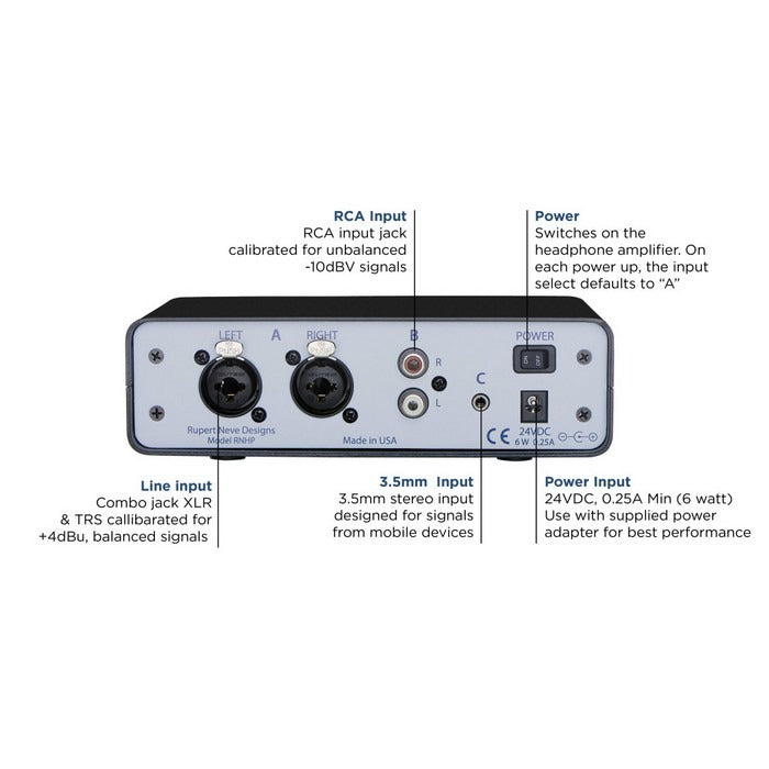 Rupert Neve Designs RNHP - headphone amp – hoofdtelefoonversterker