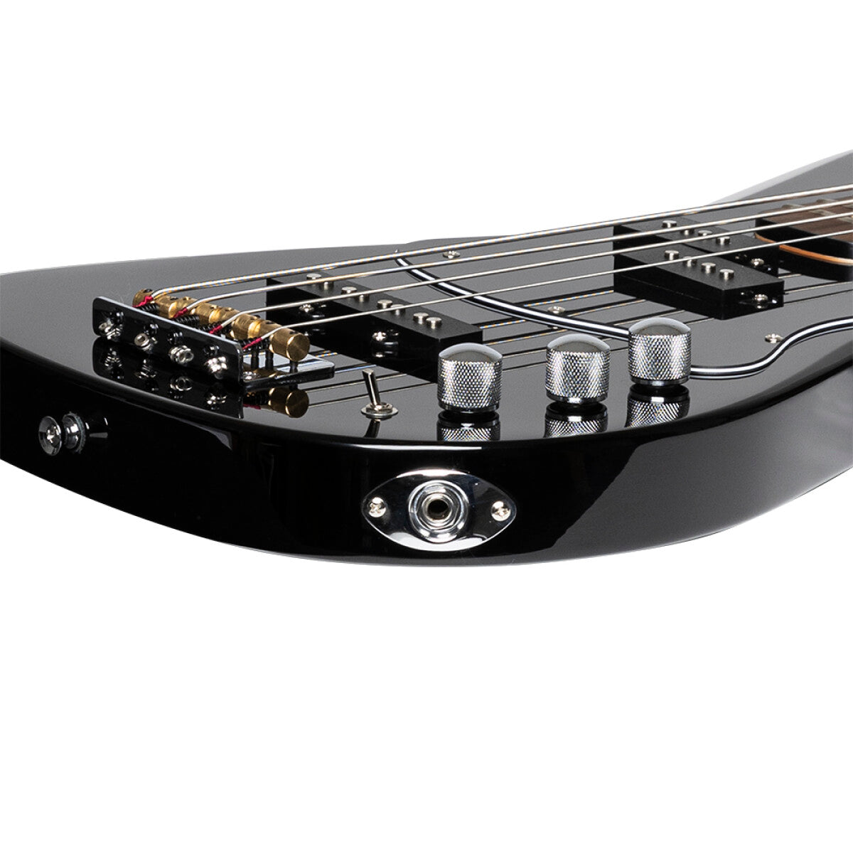 Stagg SVY P-FUNK BLK elektrische basgitaar Zwart