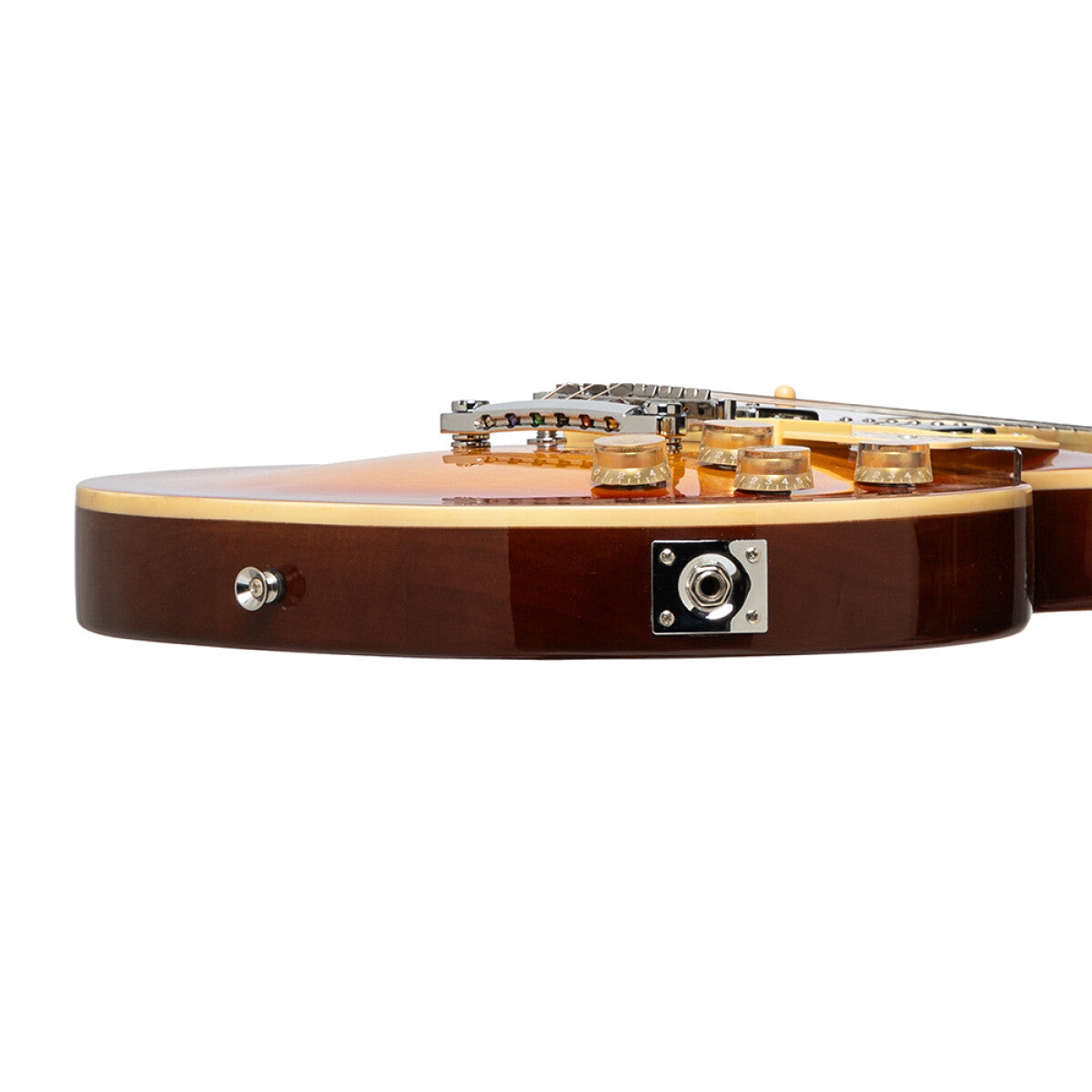 Stagg SEL-DLX DC BST elektrische gitaar Dark Cherry Burst