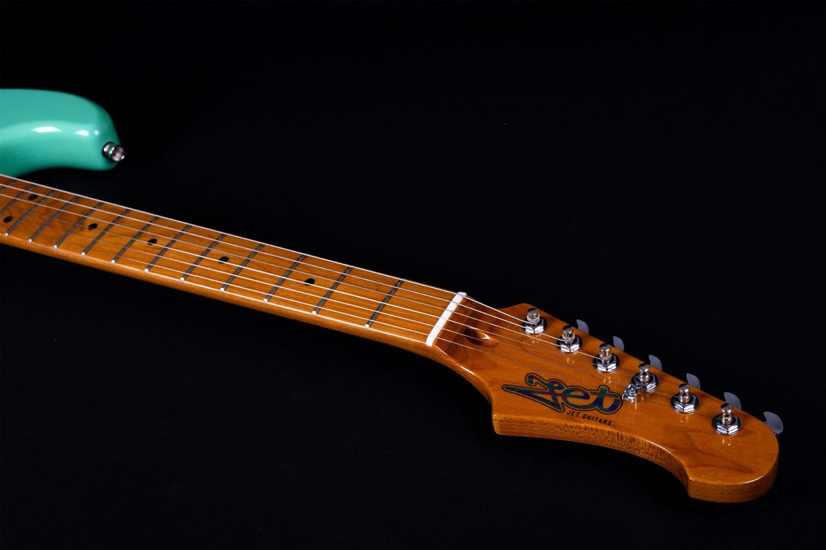 JET Guitars JS-400 SFG – elektrische gitaar – S-stijl HSS Zeewier Groen