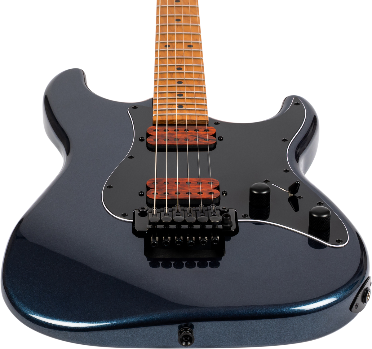 JET Guitars JS-800 DBW HH – elektrische gitaar – S-stijl HH Diep blauw