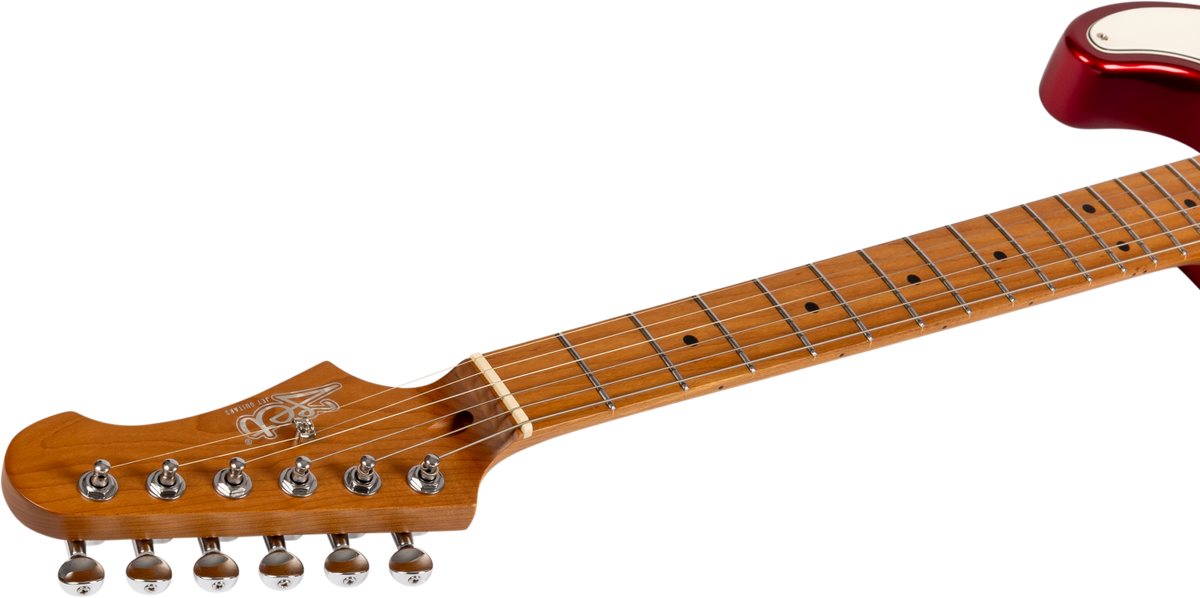 JET Guitars JT-300 CAR P90 – elektrische gitaar – T-stijl S-P90 Rood