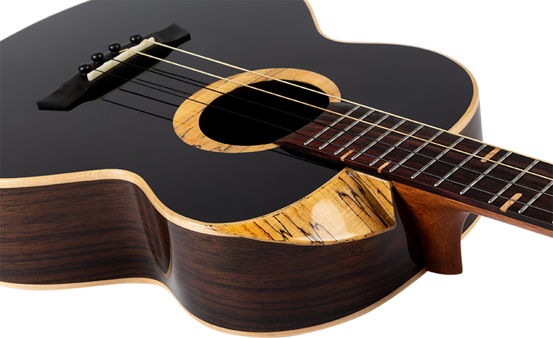Flight 4SB SAMMY TURTON Sign. Solid Spruce&Rosew. Barit Uke – ukelele