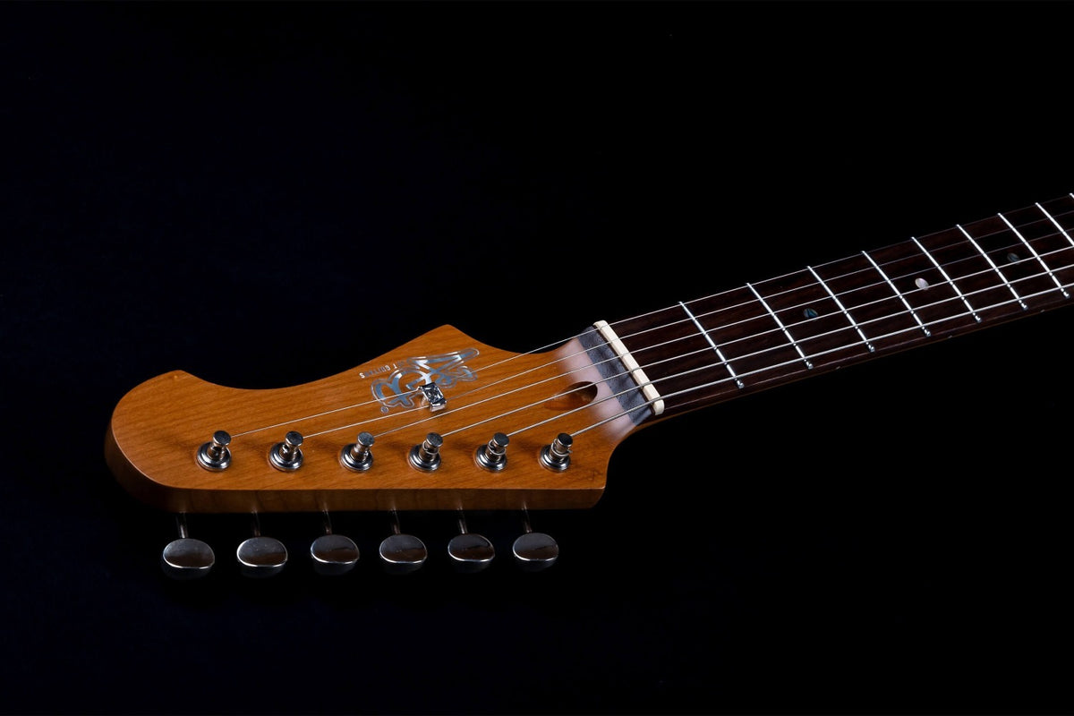 JET Guitars JS-40 Metallic Burst – elektrische gitaar – S-stijl HSS Metallic Burst, palissander toets