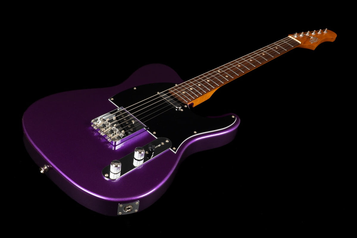 JET Guitars JT 300 PLM R – elektrische gitaar – T-stijl SSS Pruim, palissander toets