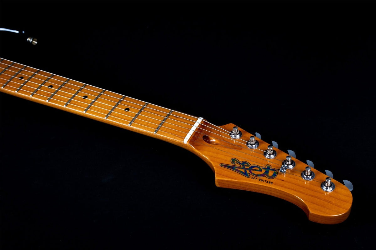 JET Guitars JS-400 SB – elektrische gitaar – S-stijl HSS Sunburst