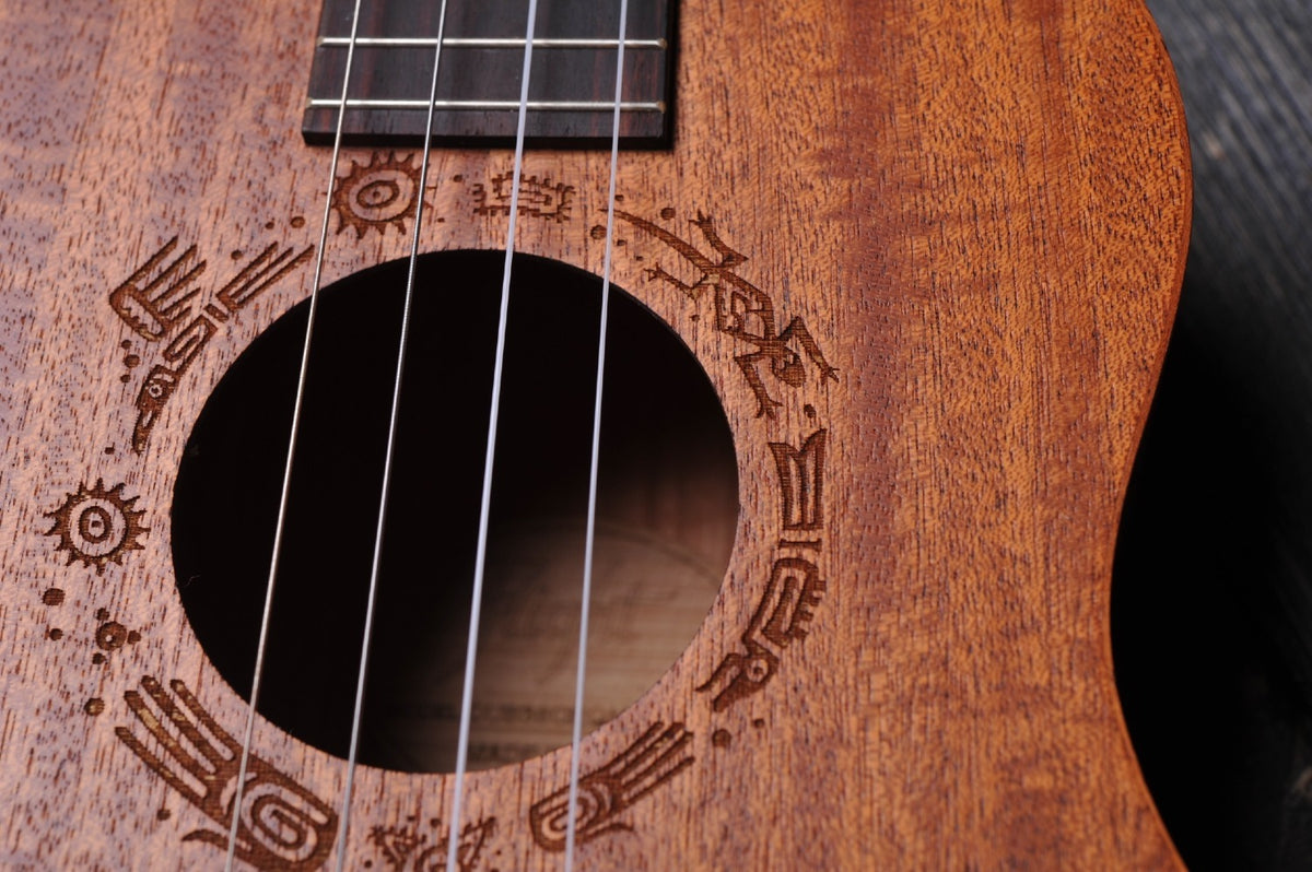 Flight DUB 38 EQ MAH-A – elektro-akoestische baritonukelele
