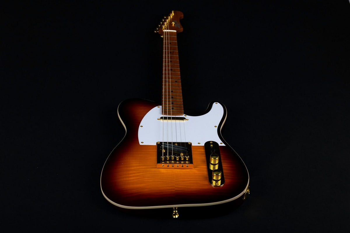 JET Guitars JT-600 BS G – elektrische gitaar – T-stijl Tabak burst