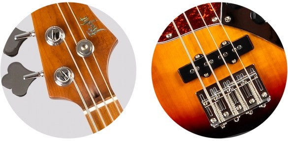 Flight Mini JB BASS SB – elektrische basukelele