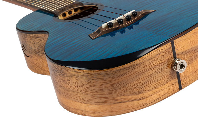 Flight COMET TENOR EQ-A BLUE – elektro-akoestische tenorukelele