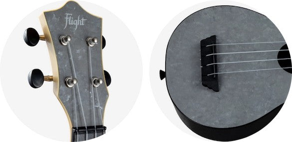 Flight TUS-65 SILVER – sopraanukelele