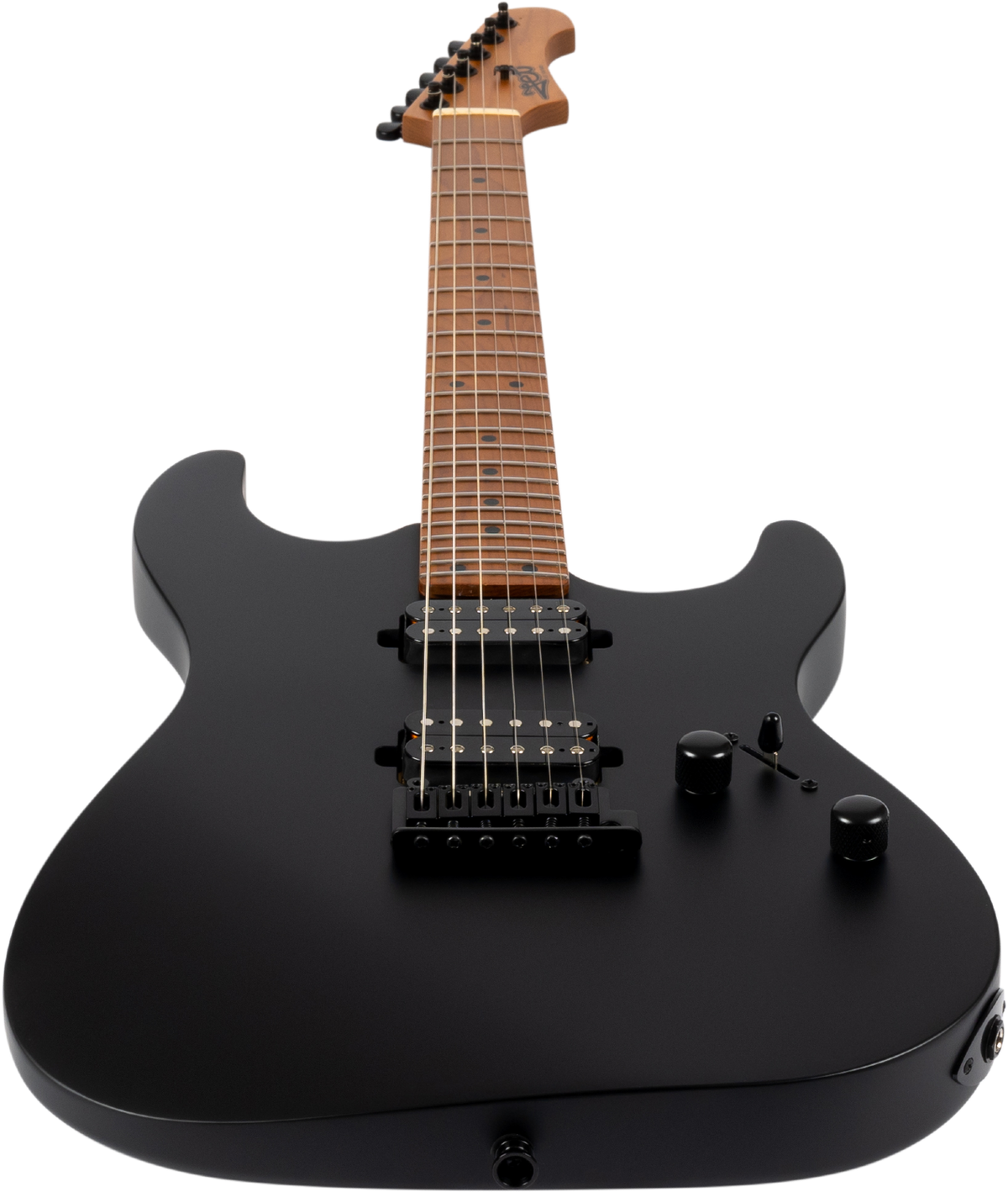 JET Guitars JS-500 MBK – elektrische gitaar – S-stijl HH mat Zwart