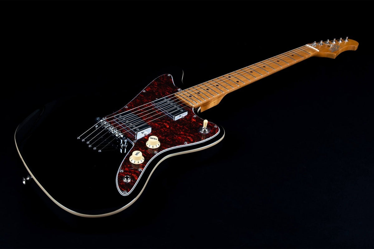 JET Guitars JJ-350 BK – elektrische gitaar – J-stijl HH Zwart
