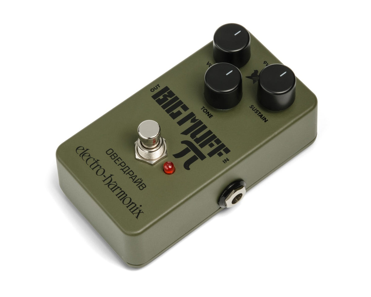Electro-Harmonix GREEN RUSSIAN BIG MUFF PI – effectpedaal