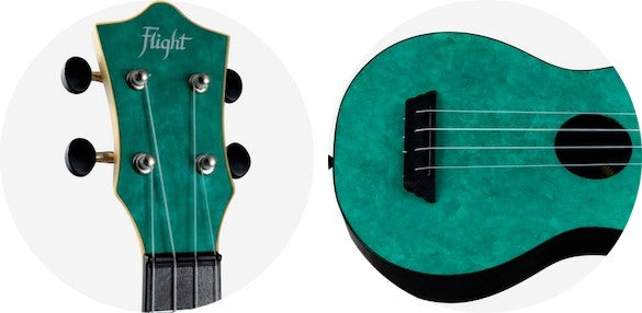 Flight TUS-65 EMERALD – sopraanukelele