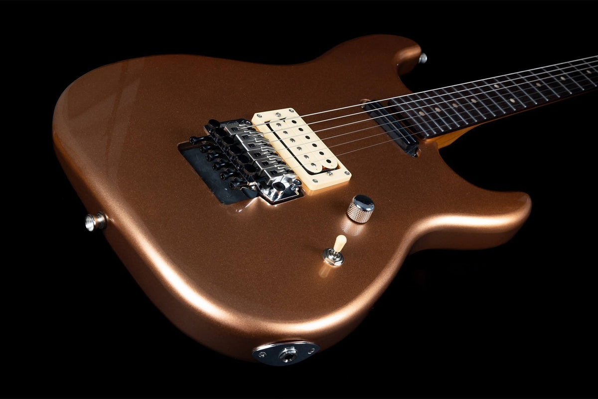 JET Guitars JS-700 CPR HS – elektrische gitaar – S-stijl Koper