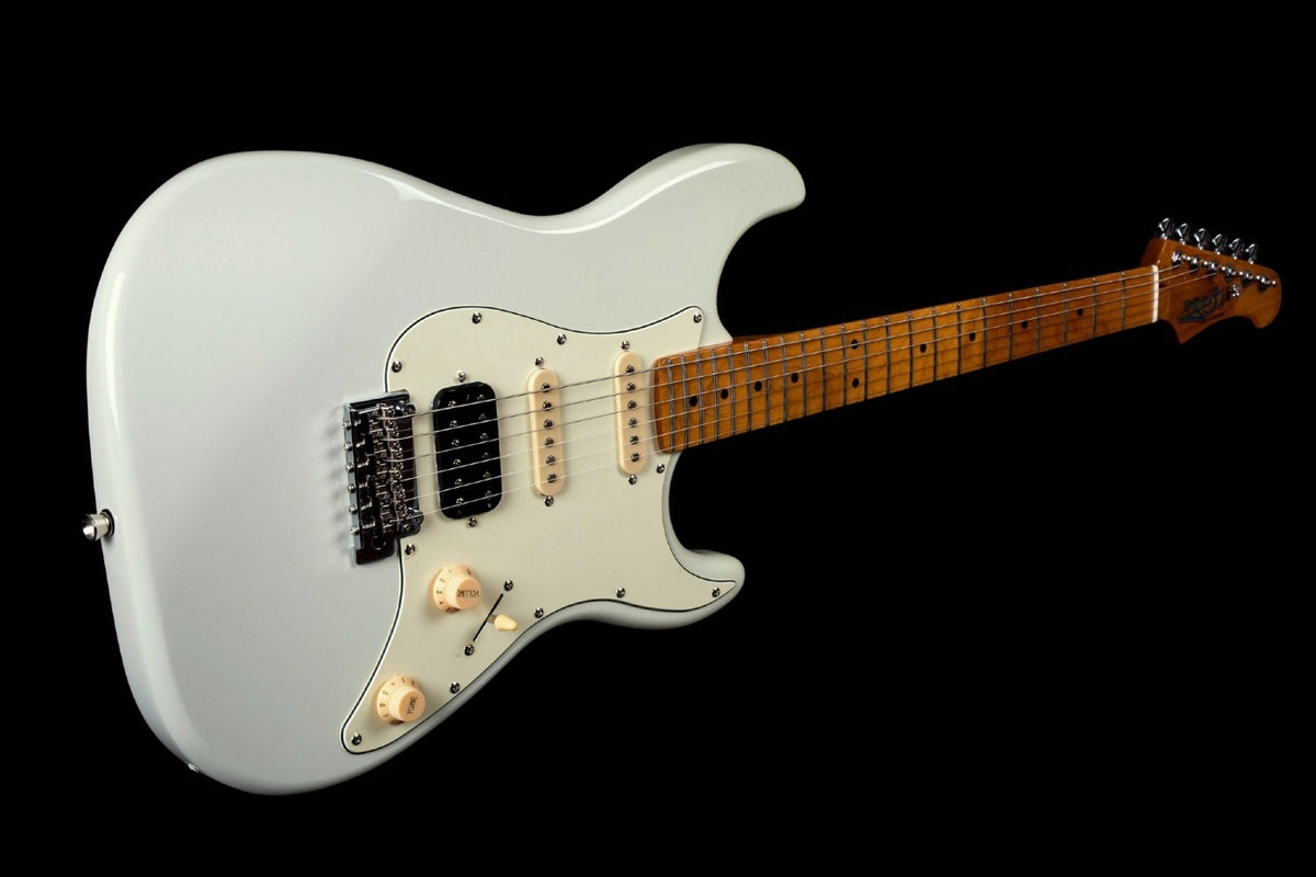 JET Guitars JS 400 OW – elektrische gitaar – S-stijl HSS Wit
