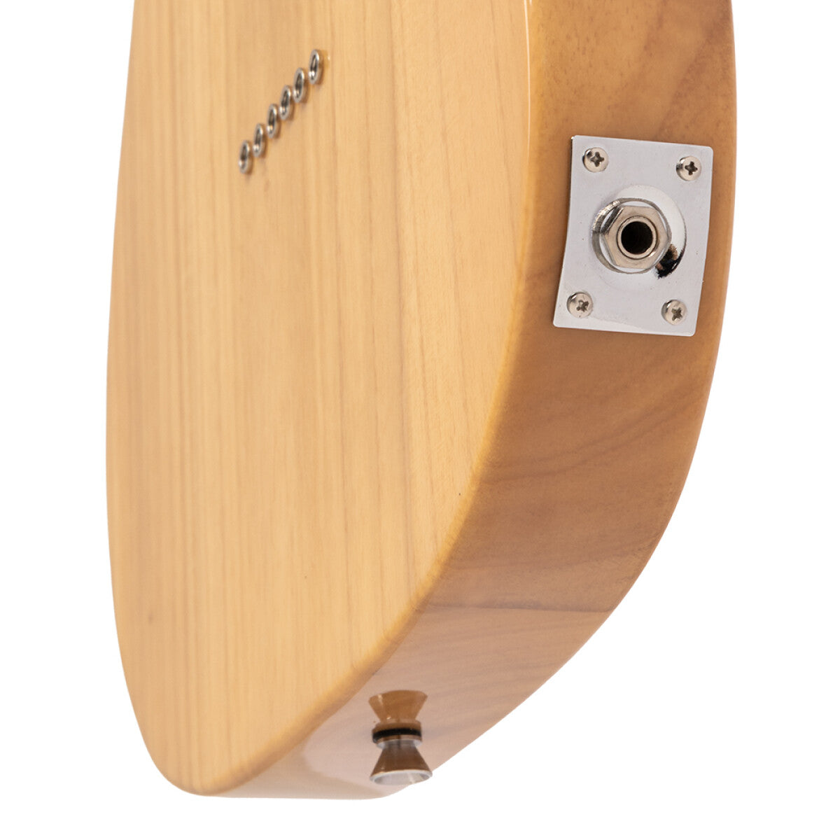 Stagg SET-STD NAT LH T-style elektrische gitaar linkshandig Naturel, Model: Linkshandig