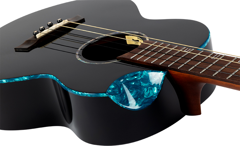 Flight NIGHTHAWK BARITONE EQ-A – elektro-akoestische baritonukelele