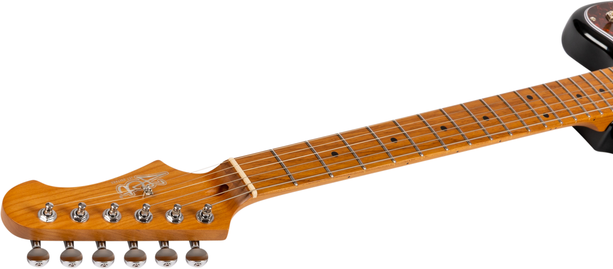 JET Guitars JJ-300 P90 BK – elektrische gitaar – J-stijl P90 elektrisch Zwart