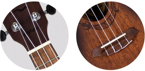 Flight DUC 380 CEQ AMBER – elektro-akoestische concertukelele