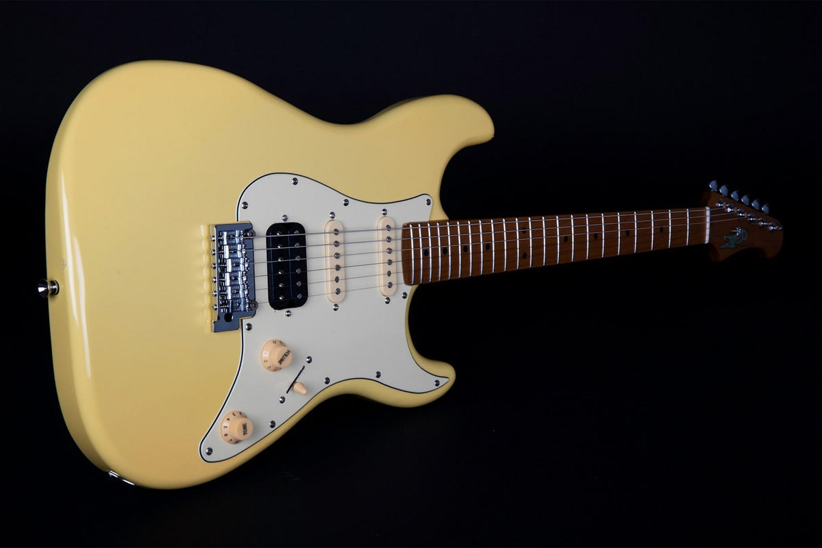 JET Guitars JS-400 VYW – elektrische gitaar – S-stijl HSS Vintage Geel