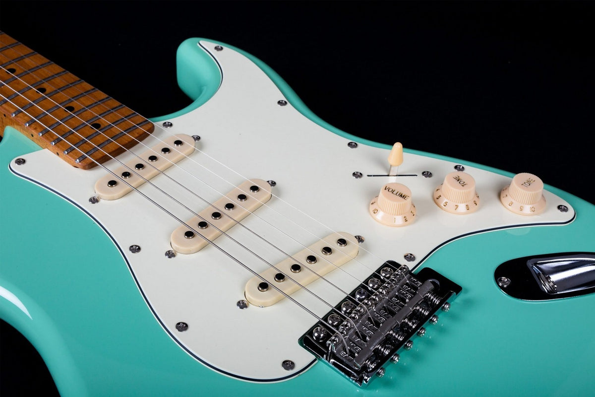 JET Guitars JS 300 SFG – elektrische gitaar – S-stijl SSS Zeewier Groen
