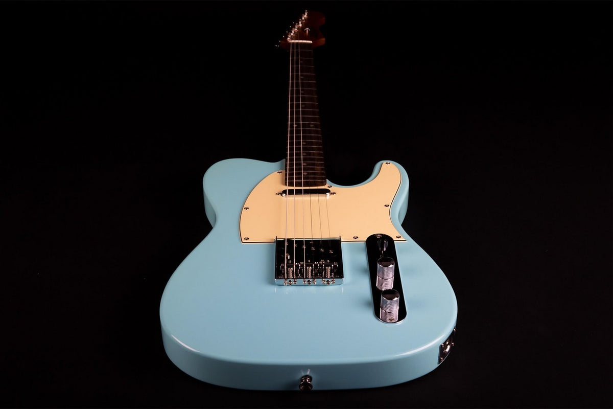 JET Guitars JT 300 BL R – elektrische gitaar – T-stijl Sonic blauw, palissander toets